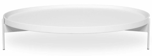 Abaco Low Cocktail Table - White