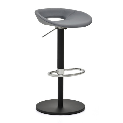 Oahu Adjustable Bar Stool Front Angled View