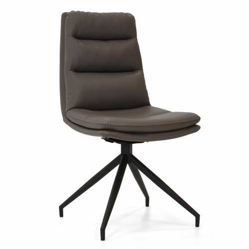 Eleanor Swivel Side Chair Front Angled View