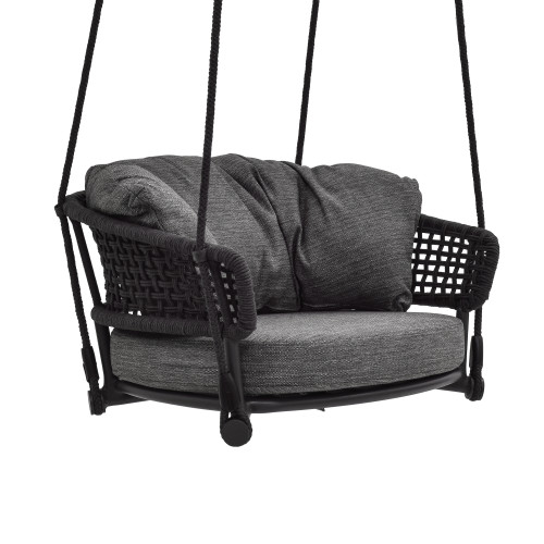 Moon Swing Chair Front Angled View