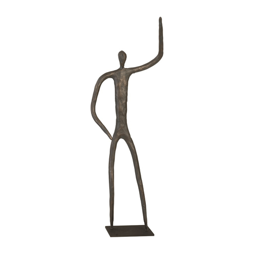 Waving Figure Sculpture