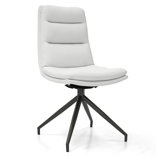 Eleanor Swivel Side Chair Front Angled View