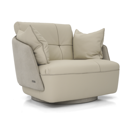 Space Swivel Chair Front Angled View