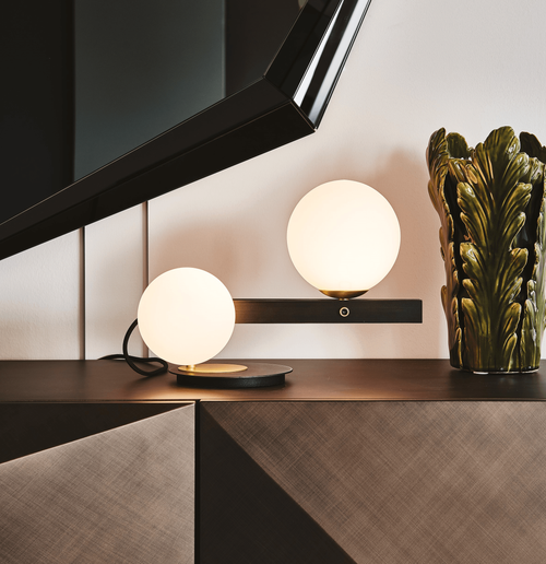 Planeta Table Lamp Shown Staged