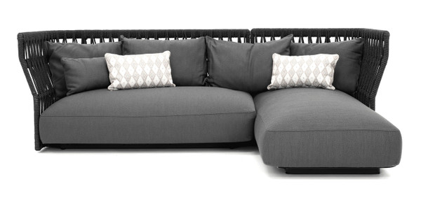 Cliff Sectional Front View