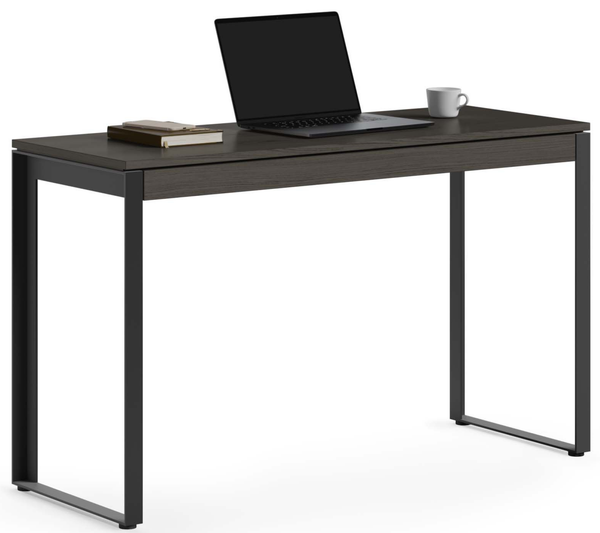 CHARCOAL ASH - Linea Console Desk Front Angled View
