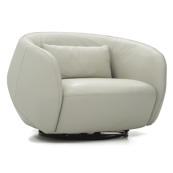 Elana Swivel Chair Front Angled View