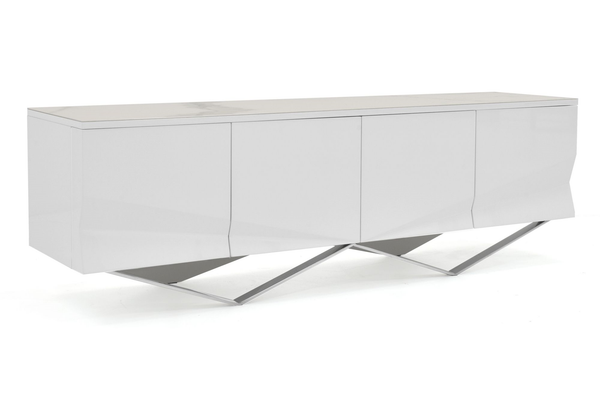 Happy Entertainment Console Front Angled View