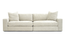 Steve 2pc Sofa - Cream Fabric