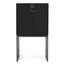 Black & More Bar Cabinet Front View
