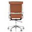 COGNAC LEATHER - Mercury Hi Back Executive Chair Back View