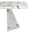 Closeup - Oltre Dining Table Marble Base Detail