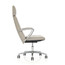TAUPE ECOPELLE - Klivia Hi Back Arm Chair Adjustable Tilt