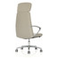 TAUPE ECOPELLE - Klivia Hi Back Arm Chair Back Angled View