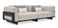Argo Sofa Front Angled View; Pillows Sold Separately