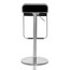 BLACK ECOPELLE - Melvin Bar Stool Back View