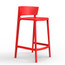 RED - Africa Counter Stool Front Angled View