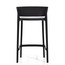 BLACK - Africa Counter Stool Back View