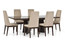 Eva Side Chairs Paired with a Dining Table