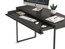 CHARCOAL ASH - Linea Console Desk Shown Staged