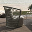 Closeup - Venice Beach Low-Back Chair Shown in an Outdoor Setting