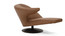 Parabolica Swivel Chair Front Angled View 2