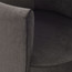 Closeup - Up to You Swivel Chair Tawny Brown Velvet Detail