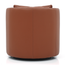 Duranta Swivel Chair - Cognac