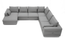 Elyse Sectional Top Angled  View
