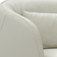 Elana Swivel Chair Leather Detail
