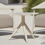 Closeup - Mari Sol Table Shown in an Outdoor Setting