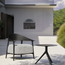 Closeup - Africa Lounge Chair Shown in an Outdoor Setting