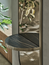 AGED BRASS FRAME - Matte Noir Marble Shelf Detail Closeup