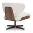 Olos Occasional Swivel Chair Back Angled View