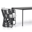 Closeup - Leaf Dining Table Shown Paired with a Dining Chair Sold Separately
