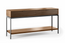 NATURAL WALNUT - Cora Console Table front Angled View