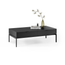 EBONIZED ASH - Cora Cocktail Table Shown Staged