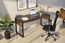 NATURAL WALNUT - Corridor Desk Shown in an Office Setting