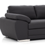 BLACK||Closeup - Redondo Sofa Ecopelle Detail