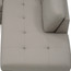 TAUPE - Redondo Sectional Tufted Seat Detail