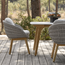 Closeup - Sandua Dining Chair Shown in an Outdoor Setting