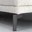 CREAM - Felix Sectional Aluminum Legs Detail