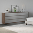Bella New  6 Drawer Dresser Shown in a Bedroom Setting