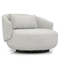 Natalia Swivel Chair Front Angled View