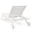 WHITE - Africa Sun Lounger Back Angled Vie