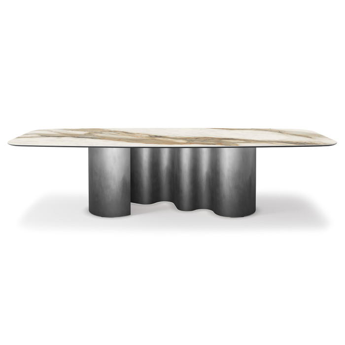 GLOSSY BORGHINI CALACATTA OXYGREY