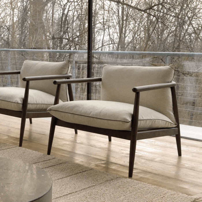 Karin Chair - Cream Fabric