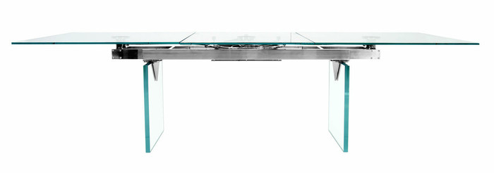Quasar Extension Dining Table Front View