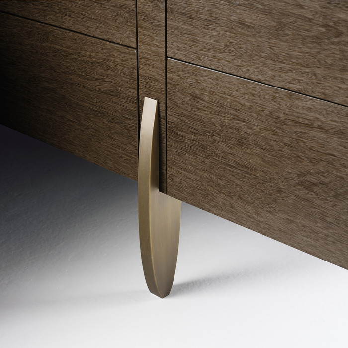Closeup - Fashion Affair Buffet Bronze Leg Detail
