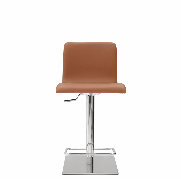 COGNAC LEATHER - Toro Bar Stool 360 View